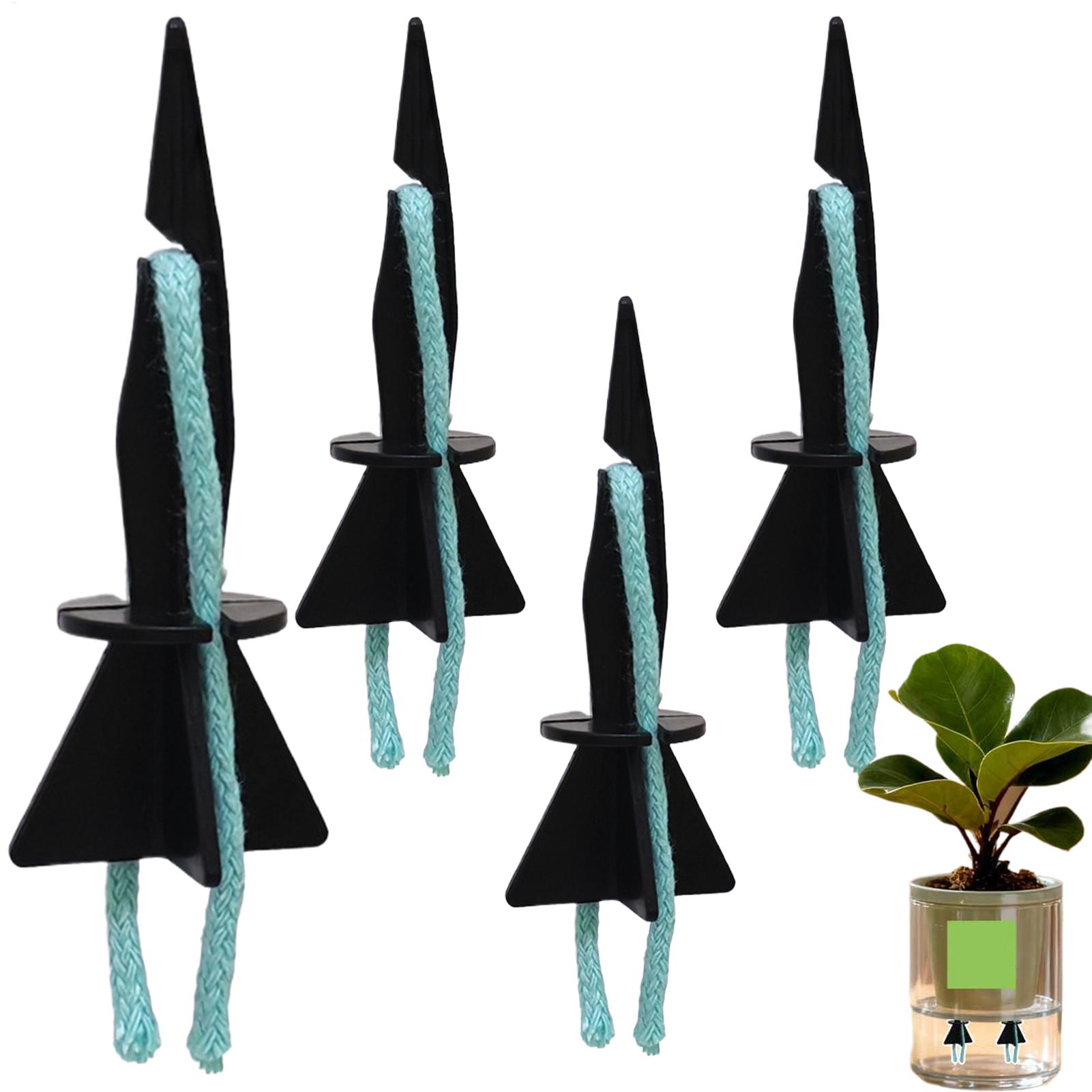 Self Watering Insert - Selbstbewässernde Pflanzgefäße, 4-teilig, automatisch, wiederverwendbar, Gartenbedarf,