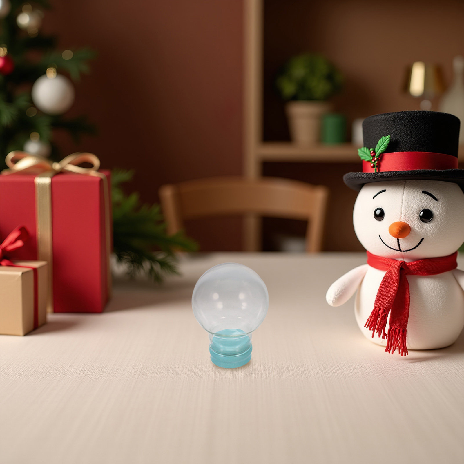 2 Stück transparente Schneekug – Plastic Dome Clear Bewertung und Preis