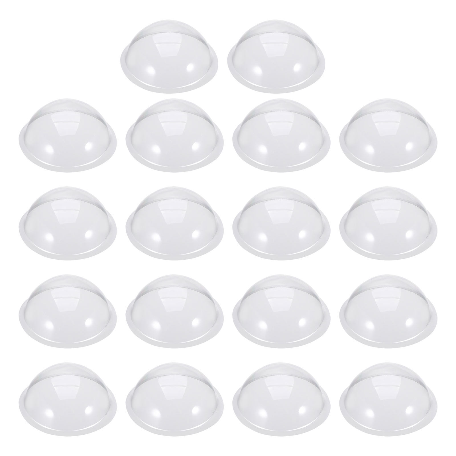 18 Stück durchsichtige Kunstst – Plastic Dome Clear Bewertung und Preis